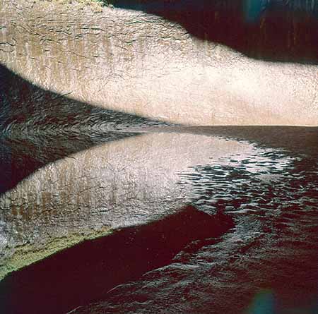 Cathedral in the Desert Light Shaft Reflected