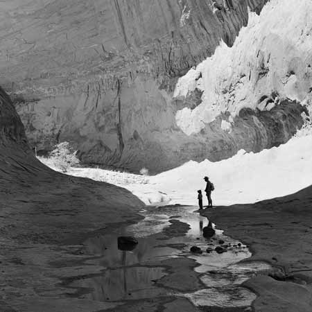 Bridge Creek Narrows Father and Son