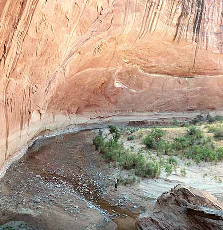 Hansen Creek Alcove overview