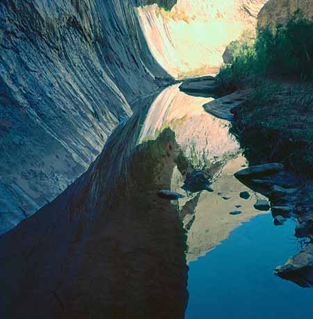 Forgotten Canyon reflection in pond