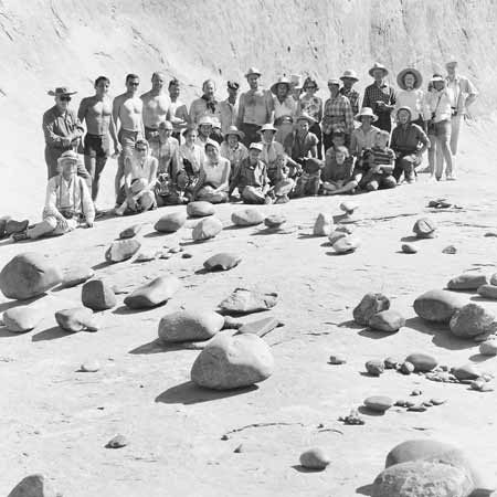 Group Photo Balanced Rocks