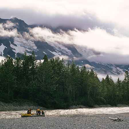 Mountains below 4th Camp